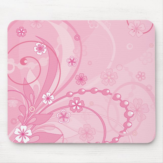 pink mouse mat (Front)