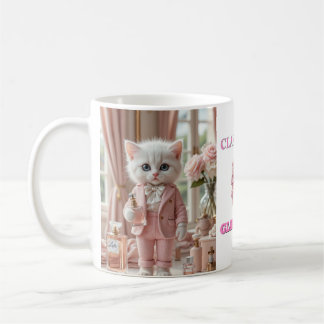 Pink Mug - Glam Meow Lola