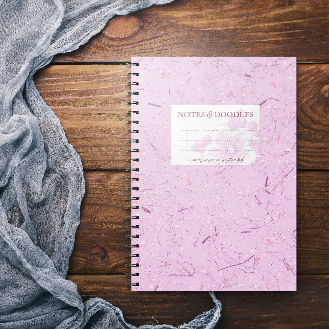 Pink Mulberry Paper Composition Notebook Elegant (Creator Uploaded)