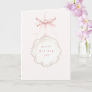 Pink Mum Mother's Day Card