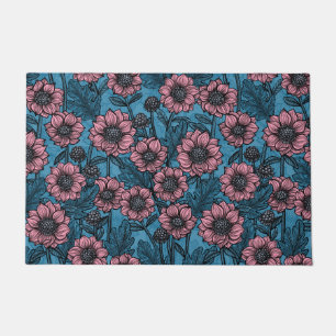 Pink Mums Doormat