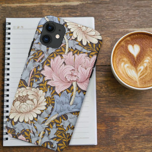 Pink Mums Floral William Morris iPhone 11 Case