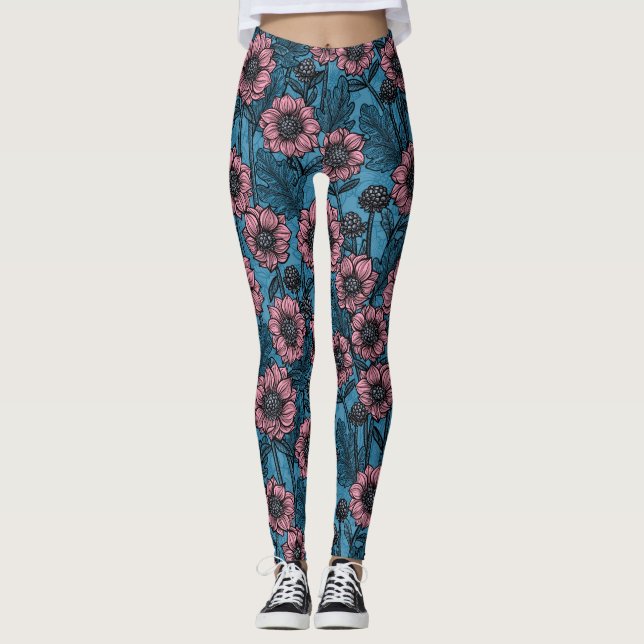 Pink Mums Leggings (Front)
