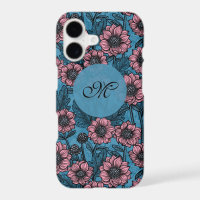 Pink Mums monogram