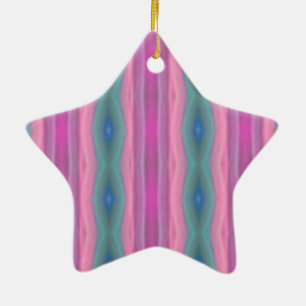 Pink Music Ceramic Tree Decoration