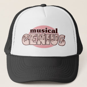 Pink Musical Genius Trucker Hat