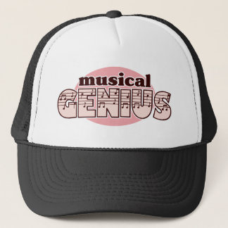Pink Musical Genius Trucker Hat