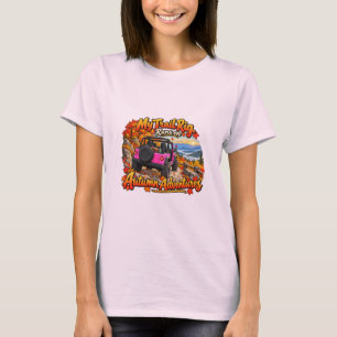 Pink_My Trail Rig Runs T-Shirt
