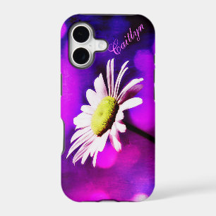 Pink N Amethyst Daisy iPhone 7+ case *Personalise