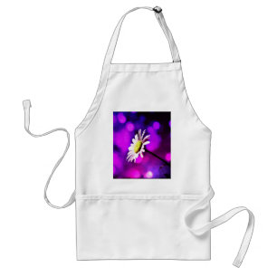Pink N Amethyst Daisy Standard Apron