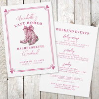 Pink Nash Bash Last Rodeo Bachelorette Party