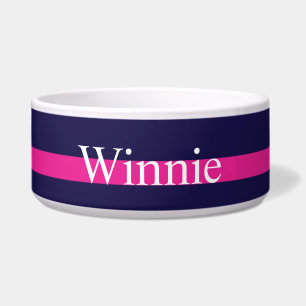 Pink Navy Stripes