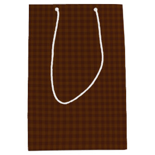 Pink-Neon-Brown Coll.-GINGHAM 02-GIFT BAG m