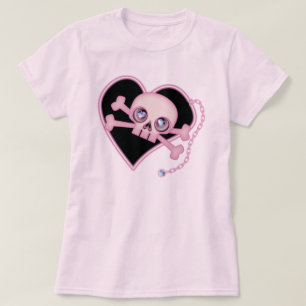 Pink Neon Skull T-Shirt