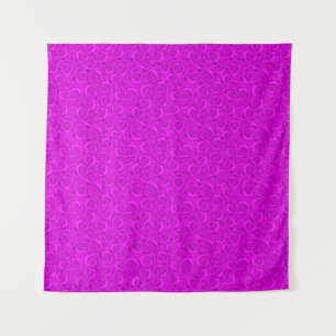 Pink neon tapestry