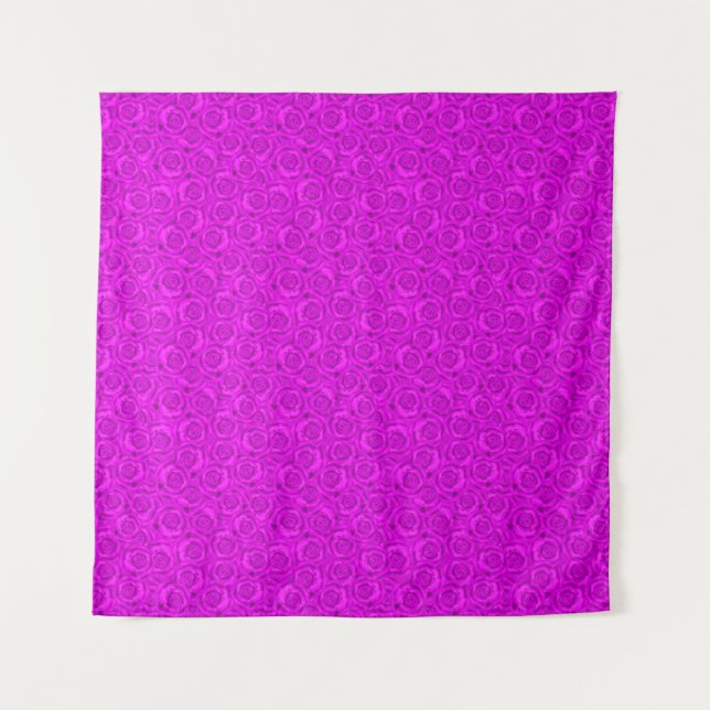 Pink neon tapestry (Front)