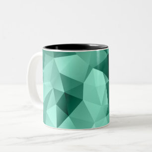 Pink neon Two-Tone coffee mug