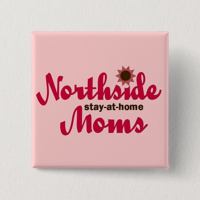 Pink NSAHM Button (Front)