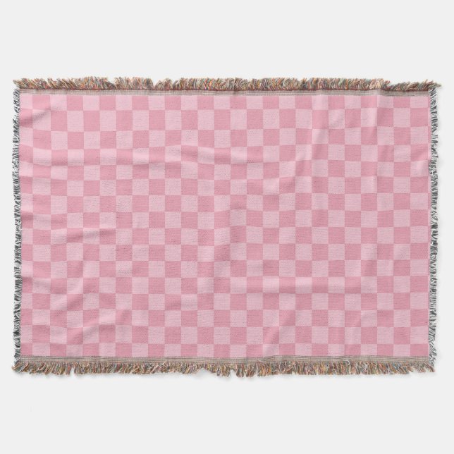 Pink Nursey Decor Throw Blanket (Front)