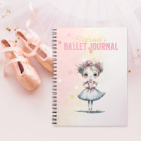 Pink Nutcracker Ballet Journal for a Girl
