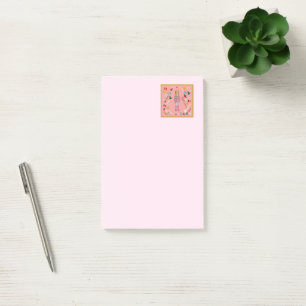Pink Nutcracker Post-it Notes