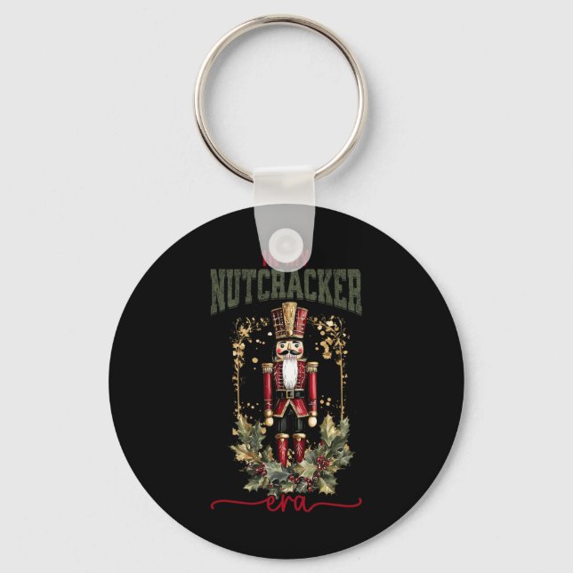 Pink Nutcracker Squad In My Nutcracker Era Pink Ch Key Ring (Front)