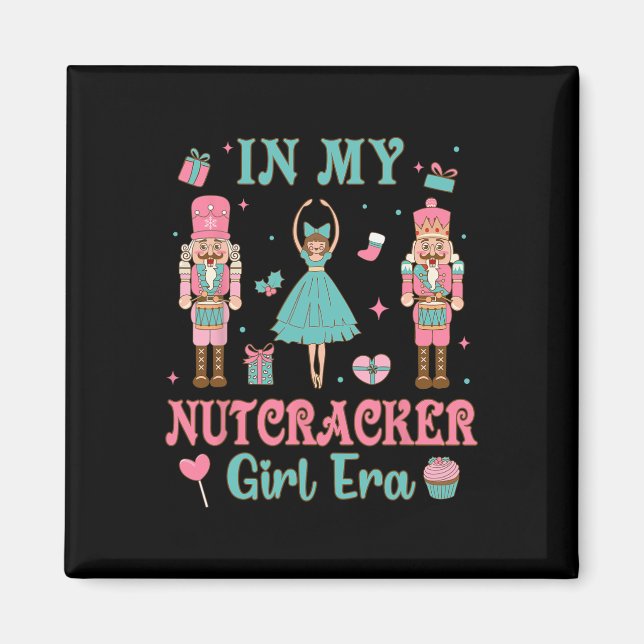 Pink Nutcracker Squad In Nutcracker Girl Era Chris Magnet (Front)