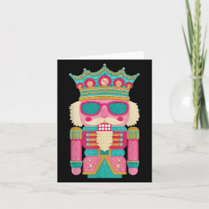 Pink Nutcracker Squad Pink Christmas Ballet Xmas W Card