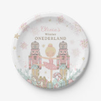 Pink Nutcracker Winter Onederland 1st Birthday