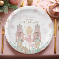 Pink Nutcracker Winter Onederland 1st Birthday