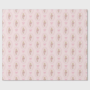 Pink Nutcracker Wrapping Paper