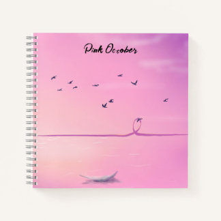 Pink October Pastel Art Notebook