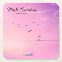 Pink October Pastel Art