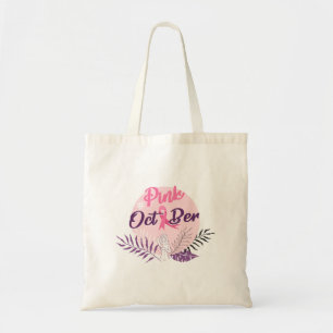 Pink October Tote Bag