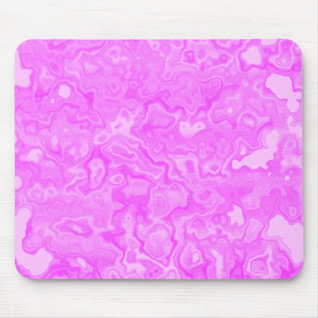 Pink Oil Slick Spill Mouse Mat (Front)