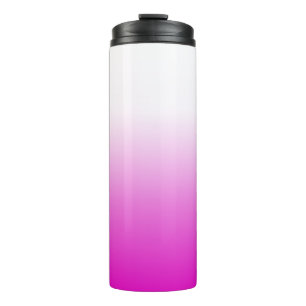 Pink Ombr Gradient Thermal Tumbler