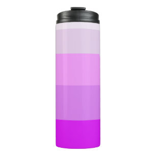 PINK OMBRE AND PASTELS THERMAL TUMBLER