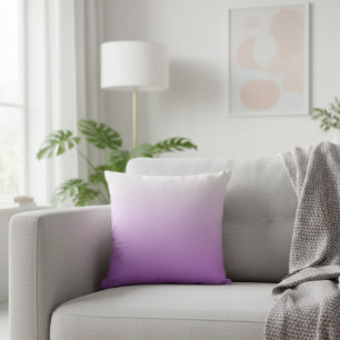 Pink ombre cushion modern, decorative cushion