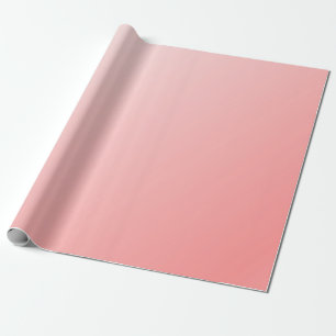 Pink Ombre Design Wrapping Paper