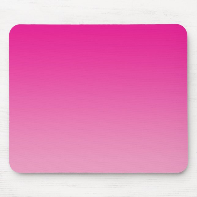“Pink Ombre” Mouse Mat (Front)