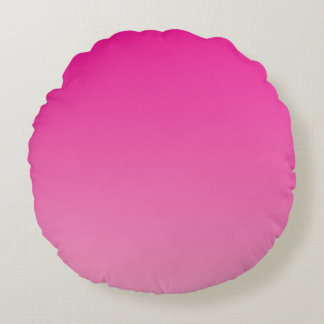 Pink Ombre Round Cushion