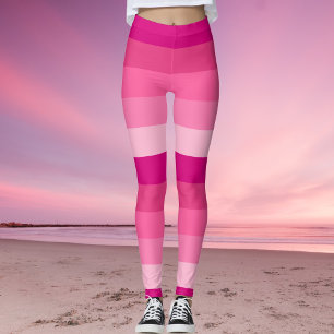 Pink Ombre Shade  Leggings