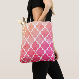 Pink Ombre Sunrise Tote Bag