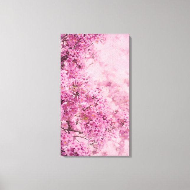 Pink On Pink Canvas Print (Front)