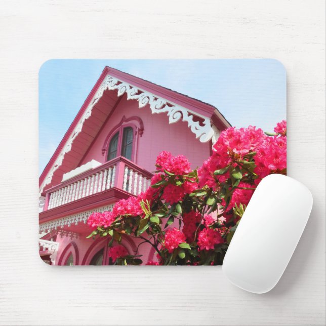 Pink on Pink - Martha's Vineyard Mouse Mat (With Mouse)