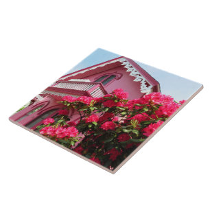 Pink on Pink - Martha's Vineyard Tile