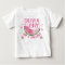 Pink One In A Melon 1st Birthday Baby T Shirt