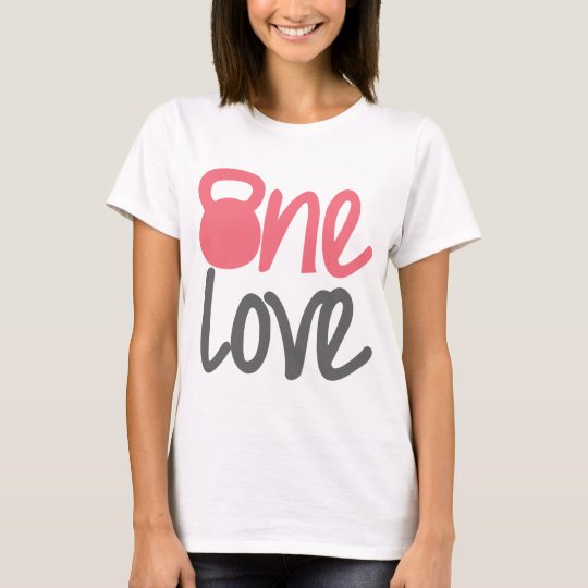 Pink "One Love" T-Shirt