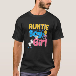 Pink or Blue Auntie Loves You Best Aunt Ever Aunt T-Shirt