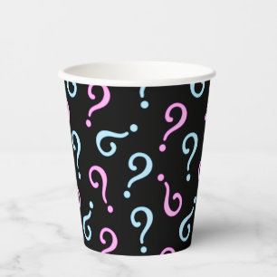 Pink or Blue Baby Reveal Paper Cups